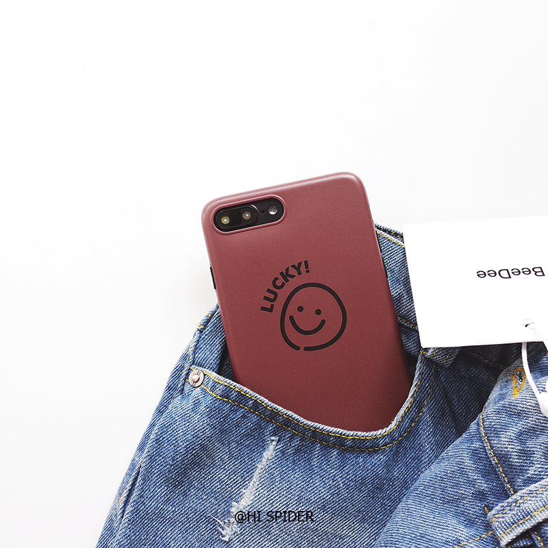 【iPhone】lucky笑臉手機殼